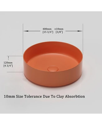Stylish Ceramic Vessel Sink for Bathrooms
