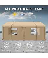 10x20 Portable Carport: Versatile Shelter for Vehicles, Storage, and Outdoor Events