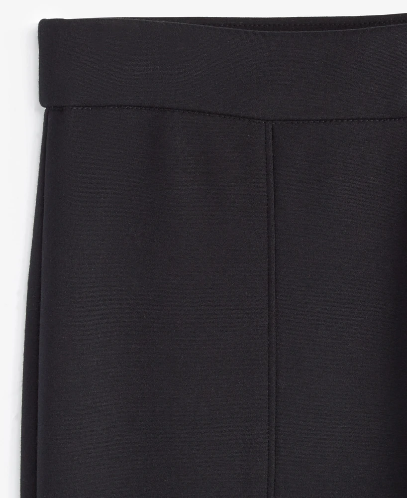 On 34th Women's Pintucked-Seam Ponte-Knit Flare Pants, Created for Macy's