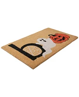 Northlight Natural Coir "Boo" Halloween Doormat, 18" x 30"