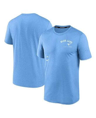 Nike Men's Powder Blue Toronto Blue Jays Authentic Collection Early Work Tri-Blend Performance T-Shirt