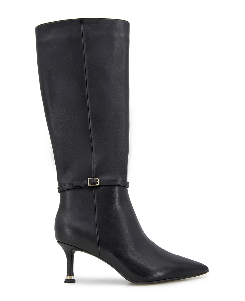 Kenneth Cole New York Women's Utah Pointed Toe Knee High Boots