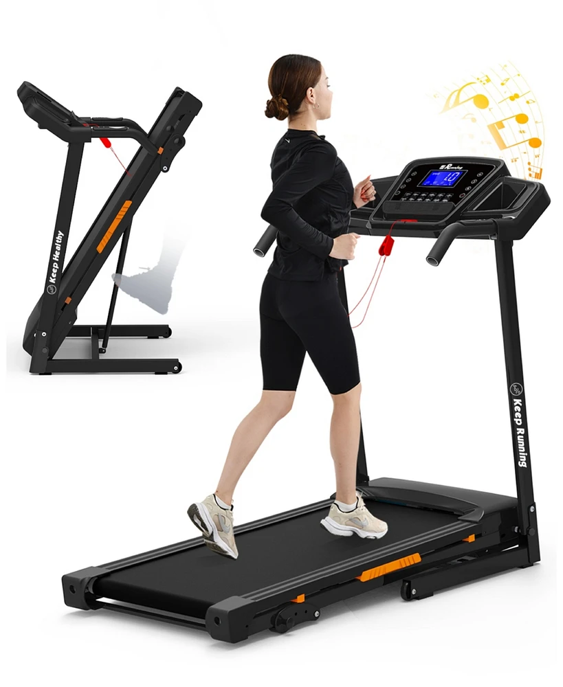 Ultra-Durable Treadmill Silent Motor, 12 Preset Programs