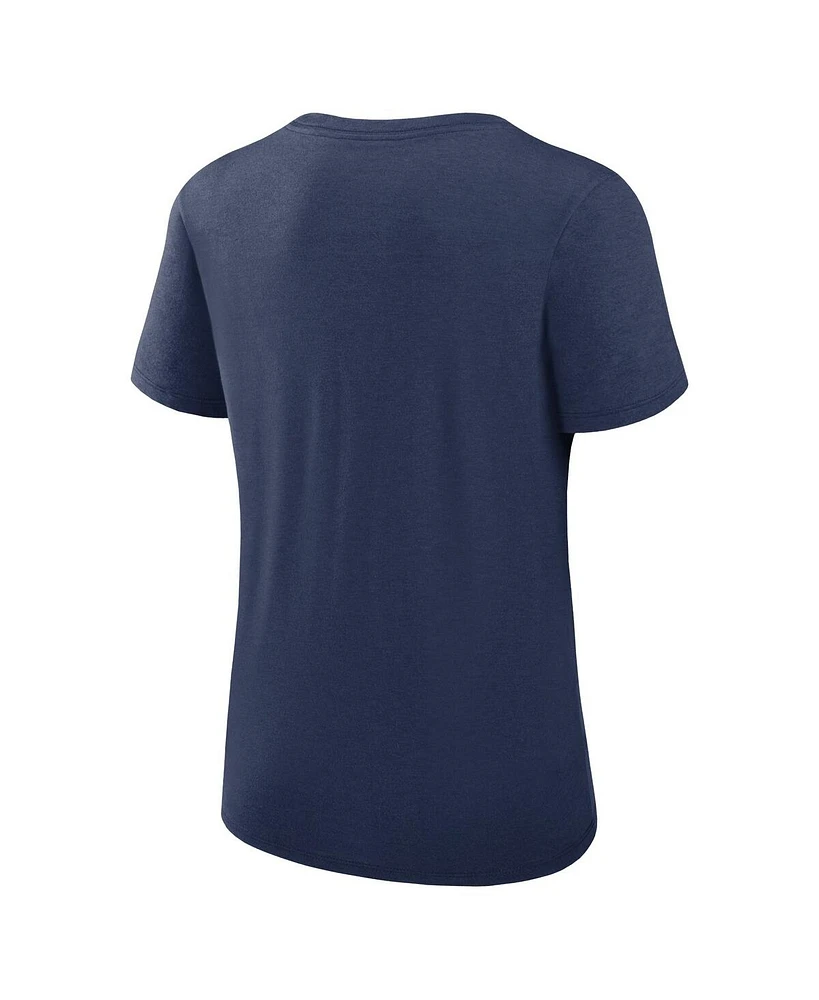 Nike Women's Navy Tampa Bay Rays Authentic Collection Performance Scoop Neck T-Shirt
