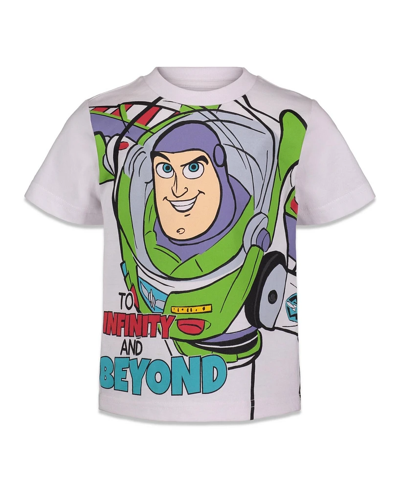 Toy Story Toddler Boys 4 Pack T-Shirts