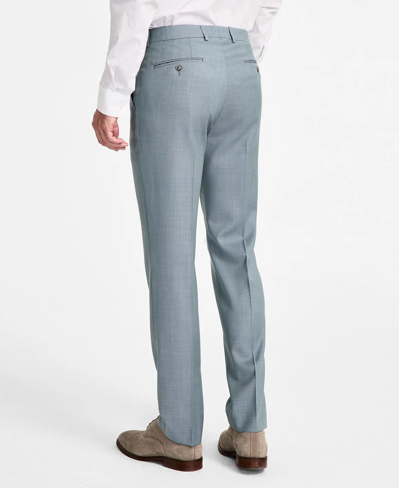 Calvin Klein Men's Slim-Fit Wool Blend Suit Pants