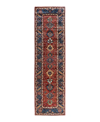 Adorn Hand Woven Rugs Serapi M1993 2'9"x9'10" Runner Area Rug