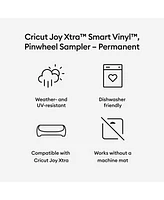 Cricut Joy Xtra Machine with Permanent Smart Vinyl, Transfer Tape, Tools Set