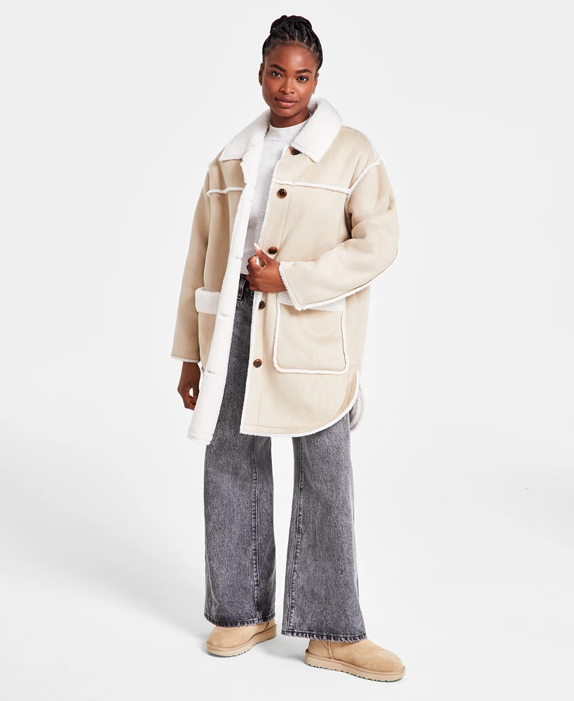 Ugg Women's Takara Luxe Fluff Mid Sherpa Jacket