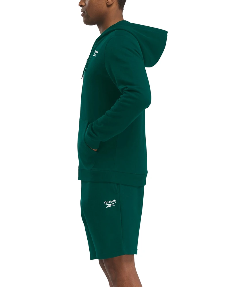 Reebok Men's Zip Front Long Sleeve Hoodie