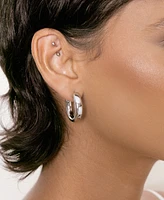 Ettika Small Thick Classic Hoop Earrings