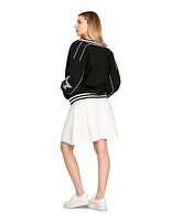 Belle & Bloom Women's Hold Me Close Letterman Bomber