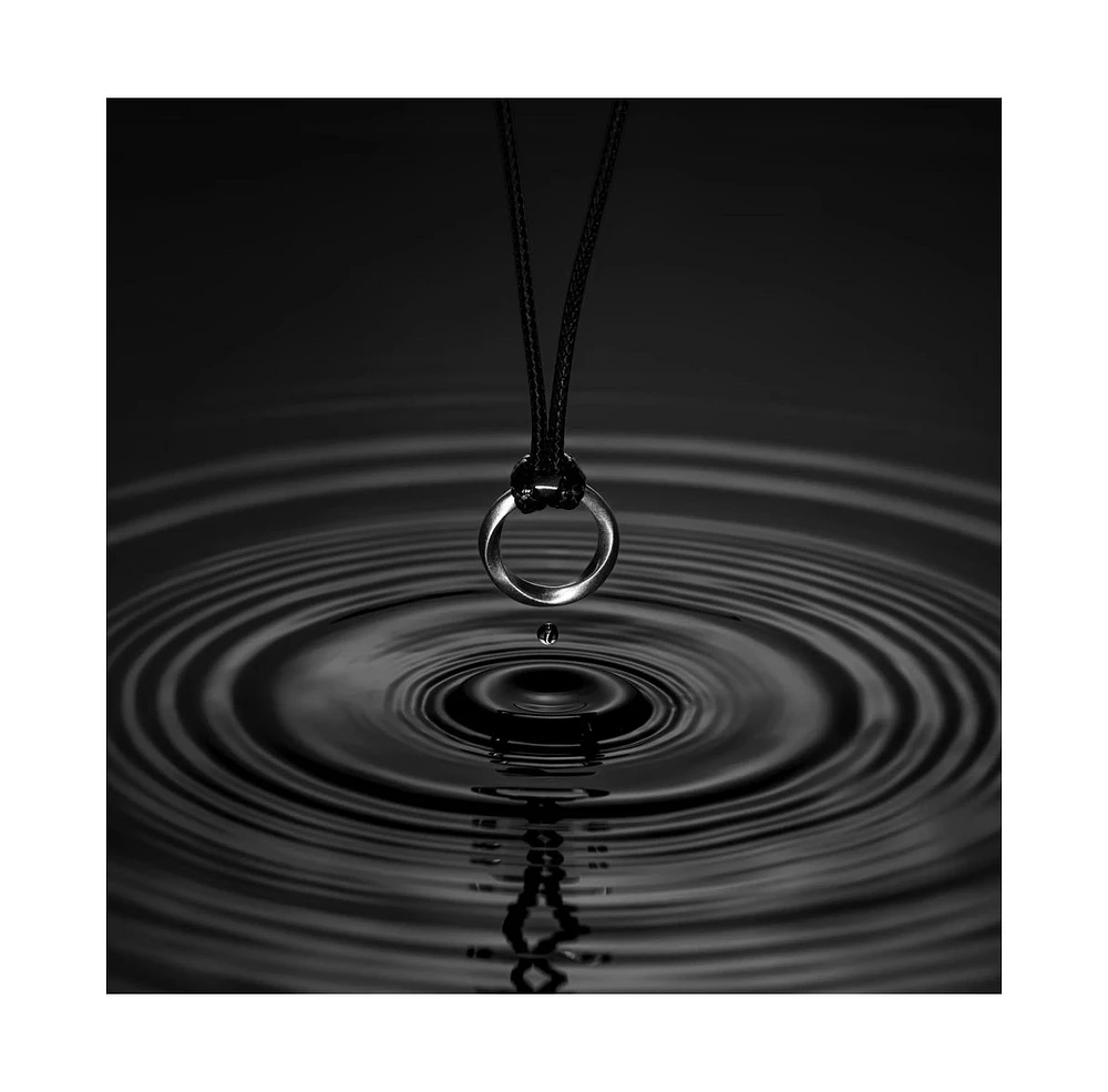 Vincero Men's Kairos Opportunity Pendant in Sterling Silver on Wax Cord