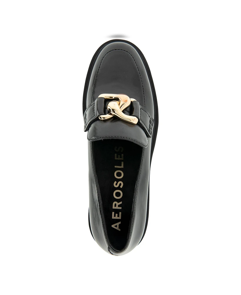 Aerosoles Women's Gibbon Block Heel Loafer