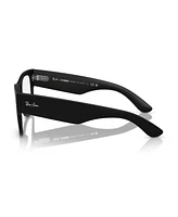 Ray-Ban Unisex Mega Wayfarer Optics Liteforce Eyeglasses, RB7840V