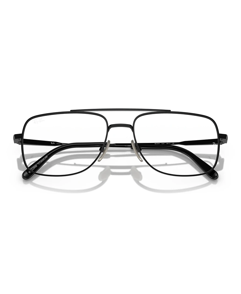 Ray-Ban Unisex William Titanium Optics Eyeglasses, RB8797