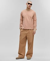 Mode of One Men's Long-Sleeve Relaxed Stripe T-Shirt, Created for Macy's