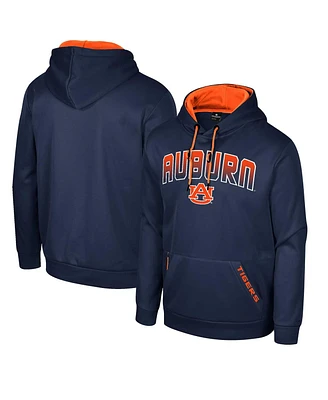 Colosseum Men's Navy Auburn Tigers Reese Pullover Hoodie