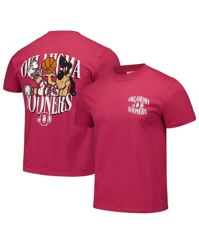 Image One Men's and Women's Oklahoma Sooners Hyper Local Top Daug Slam Dunk T-Shirt