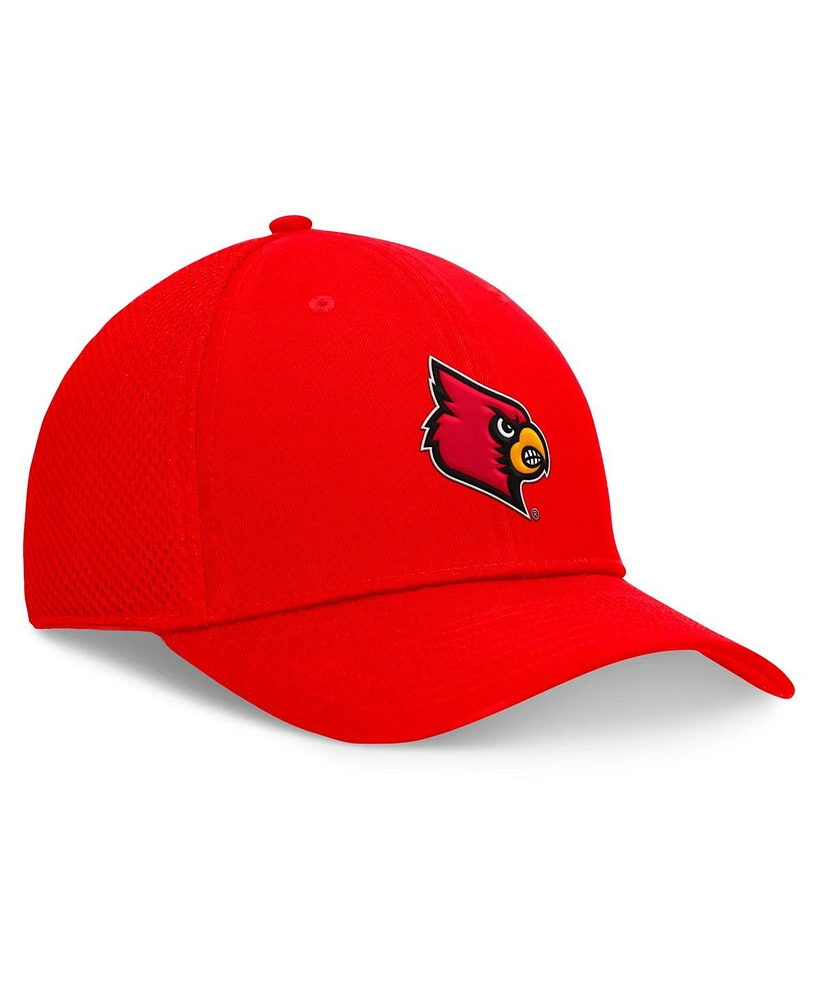 Top of the World Men's Red Louisville Cardinals Spacer Flex Hat