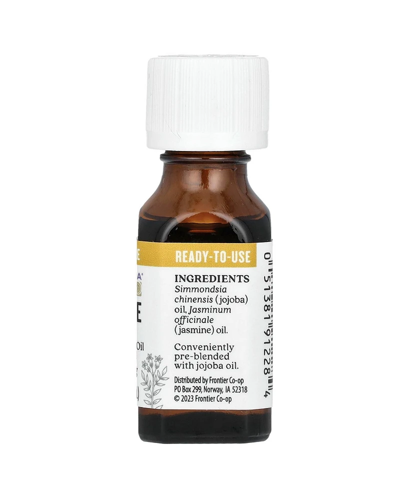 Aura Cacia Pure Essential Oil In Jojoba Oil Jasmine Absolute