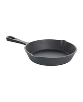 MegaChef Pre-Seasoned 3 Piece Cast Iron Skillet Set