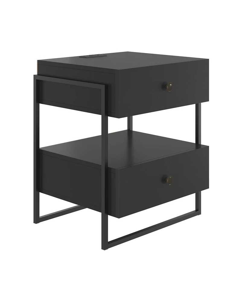 Boyd Sleep Pesaro Nightstand with Usb and Plug