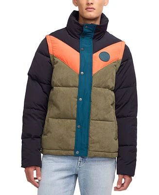 Scotch & Soda Men's Nelleke Convertible Puffer Jacket