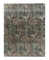Adorn Hand Woven Rugs Indian Ooak M6169 7'10''x10' Area Rug