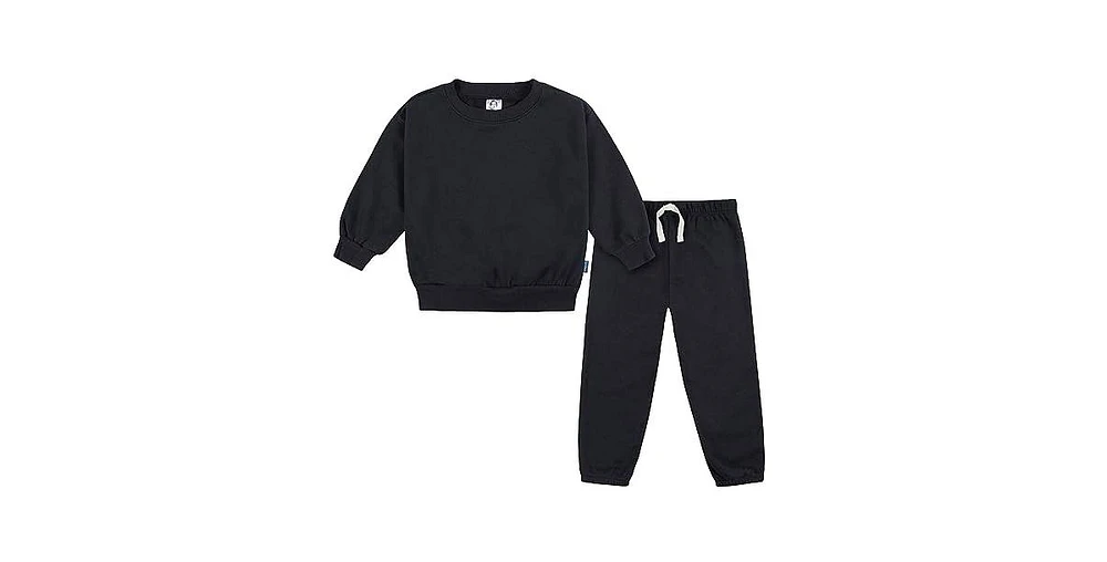 Gerber Toddler Boys Comfortable Fleece Top and Pant Set