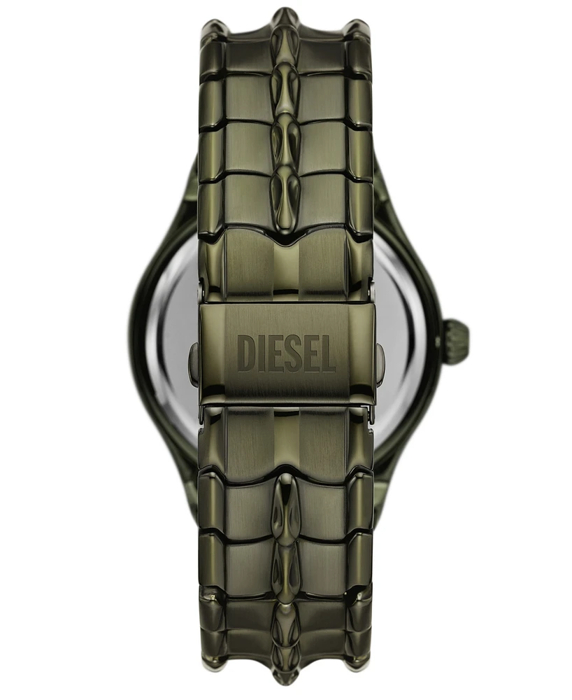 Diesel Men's Vert Quartz Three-Hand Date Green Stainless Steel 45mm