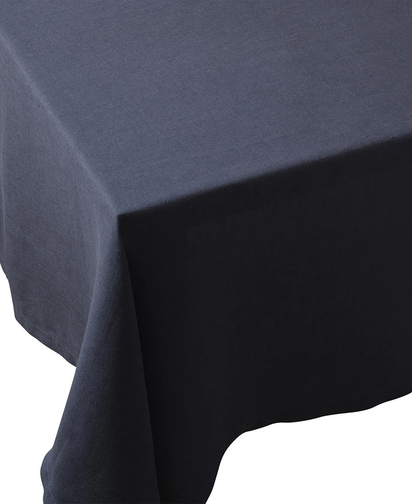 Year & Day Linen Solid-Color Tablecloth, 55" x 110"