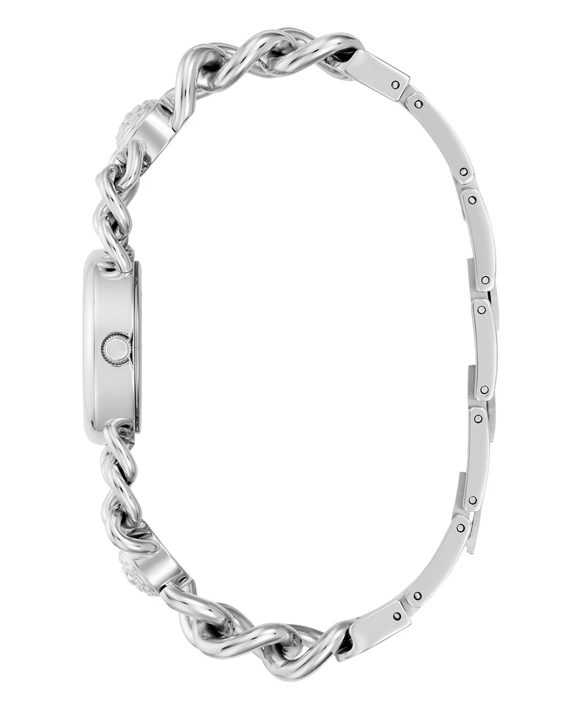 Guess Women's Analog Silver Tone Steel Watch 25mm