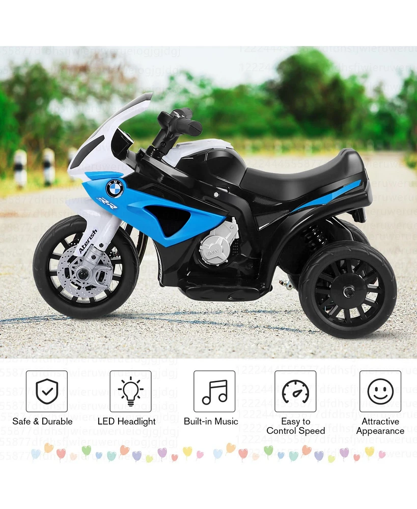 6V Kids Atv Quad Electric Ride On Car Toy Toddler with Led Light MP3