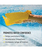 Finis Girls Fishtail 2 Fins, Yellow, Us Junior 6-11
