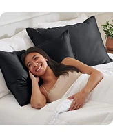 Satin Envelope Closure Pillowcase Set