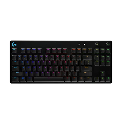 G Pro Series Tenkeyless Mechanical Gaming Keyboard with Gx Clicky Switches