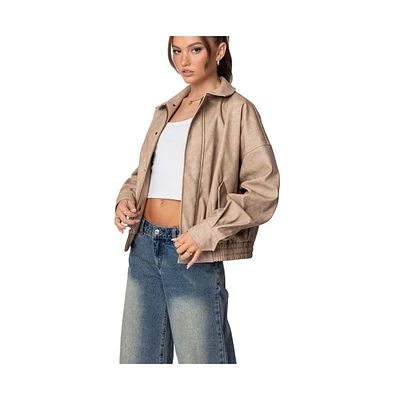 Edikted Women's Mori oversized jacket