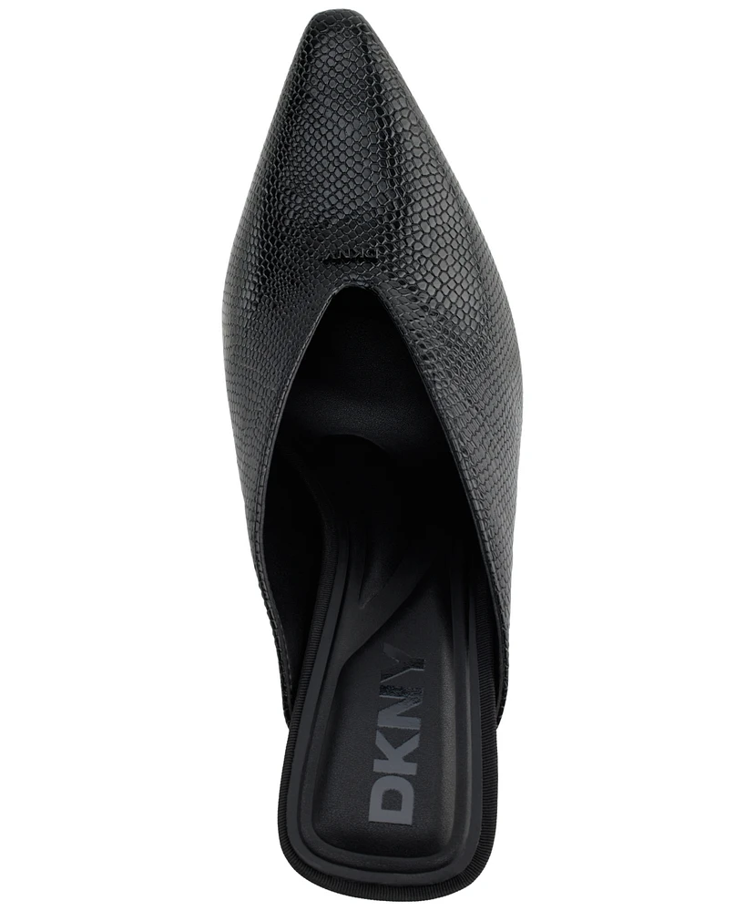 Dkny Women's Cadena Slip On Mule Pumps