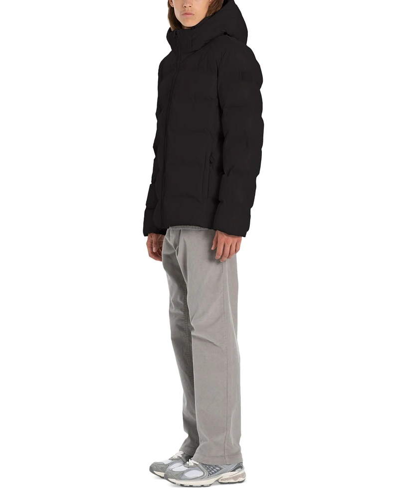 Point Zero Men's Midweight Heat-Sealed Puffer Jacket