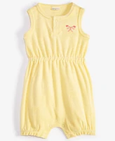 First Impressions Baby Girls Terry Cloth Embroidered Butterfly Sunsuit, Created for Macy's