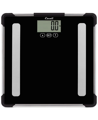 Glass Body Analyzing Bathroom Scale, 400lb