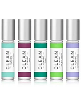 Clean Fragrance 5-Pc. Classic Eau de Parfum Layering Rollerball Set