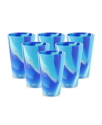 Pint Glasses: 6 pk - Arctic Sky