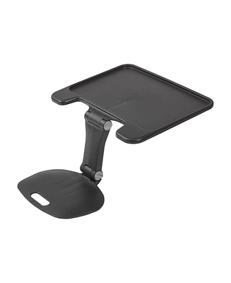ECR4Kids The Surf Folding Portable Lap Desk, Large, Black, 1-Piece