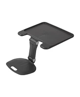 ECR4Kids The Surf Folding Portable Lap Desk, Large, Black, 1-Piece