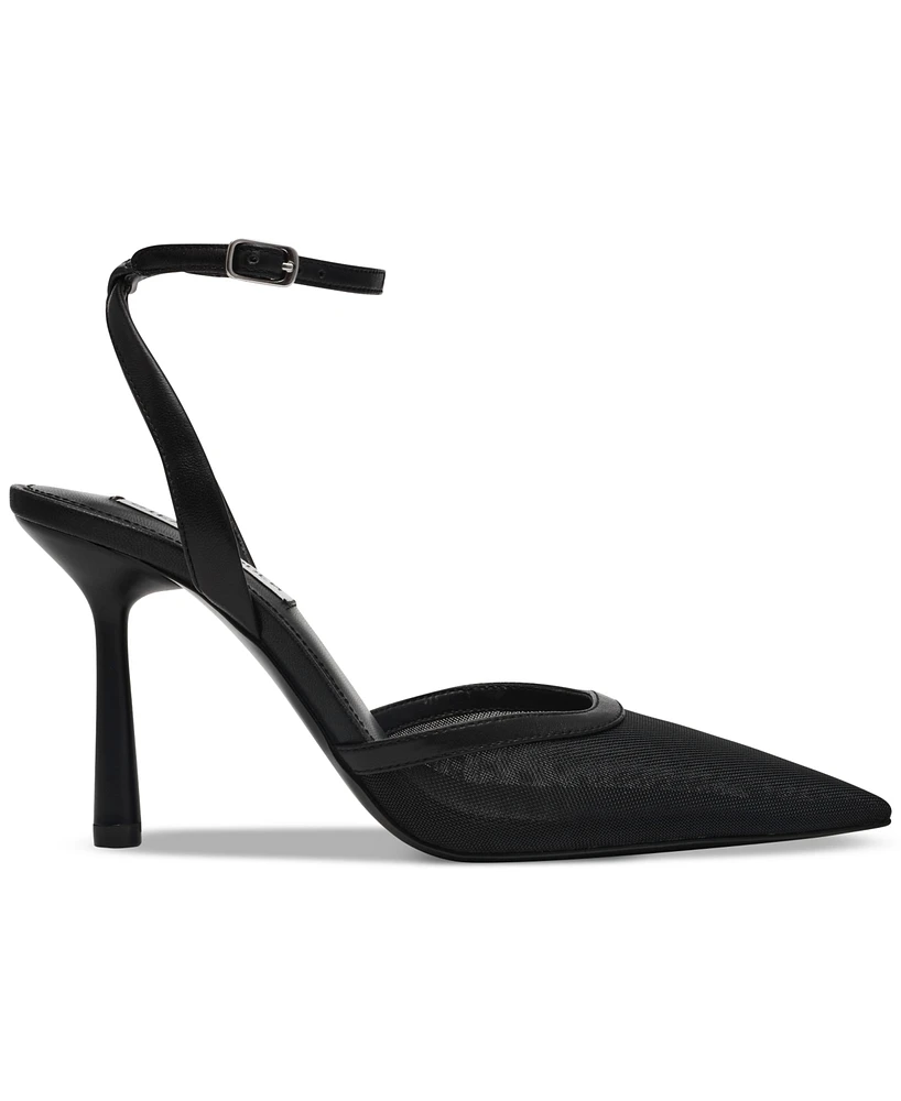 Steve Madden Women's Alliance Mesh Two-Piece Pumps