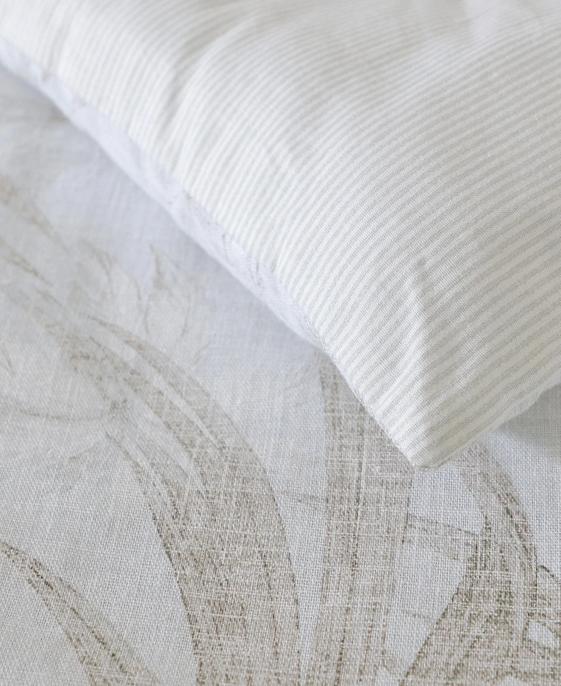 Tommy Bahama Home Beachway Blooms Reversible 3-Pc. Duvet Cover Set, Full/Queen