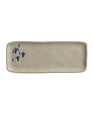 Porto Brasil Campestre Stoneware Medium Rectangular Platters, Set of 4