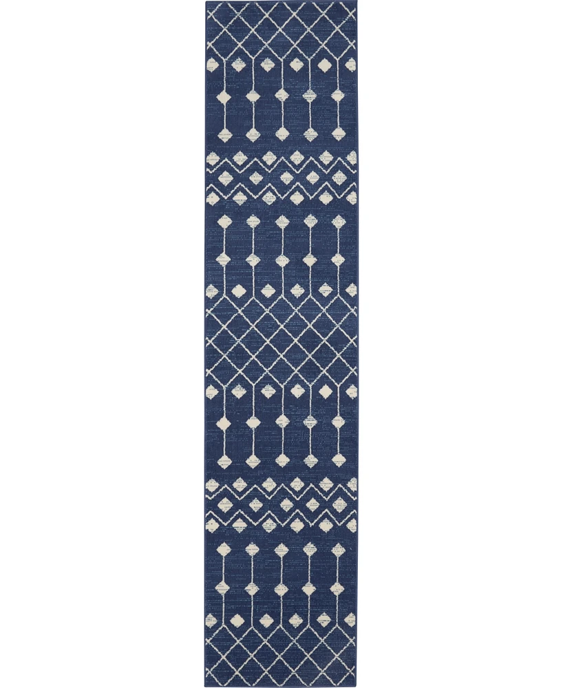 Nourison Home Grafix GRF37 2'3"x12' Runner Area Rug